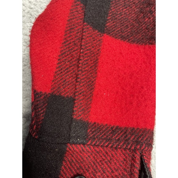 Vintage 70s Woolrich Wool Buffalo Plaid Shacket Shirt Jacket Mens M Made In USA - Picture 11 of 11